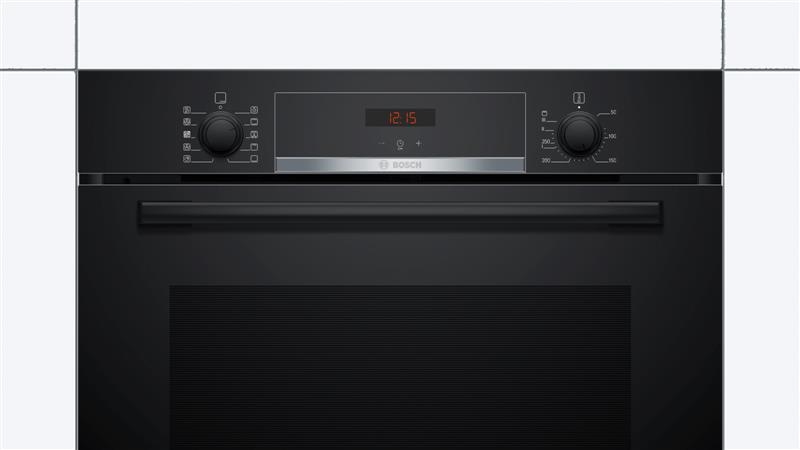 Four Serie 4 multifonction-ajout vapeur 60cm, 5 modes, EcoClean, AutoPilot10, écl. halogène, boutons