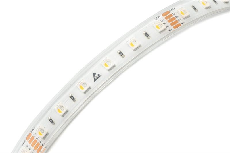 Led strip RGBW 96W / 5000 x 12 x 2,1mm IP33 24V 3000K WW 120° CRI 83 60000u