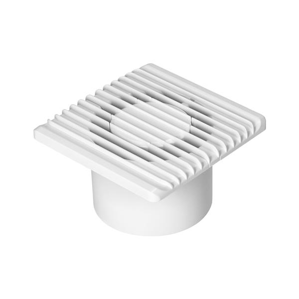 Bathroom fan 100mm, surface - mounted with timer
