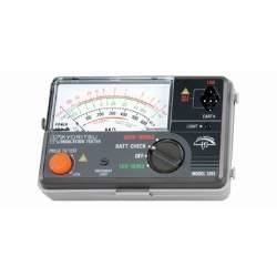 Analoge isolatiemeter 15V / 500V 100mohm