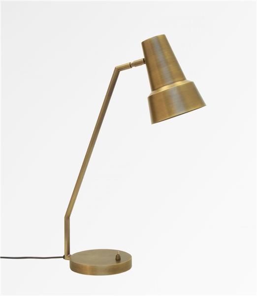 Table lamp in structured Black