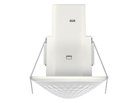 Détecteur de présence Blanc encastré 360° 1 canal 8m IP54 80W Led