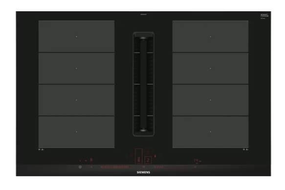 Kookplaat HC - iQ700 Inductie-geïntegreerde ventilatie 80cm, flexInduction, 4 zones, boost, timer, d
