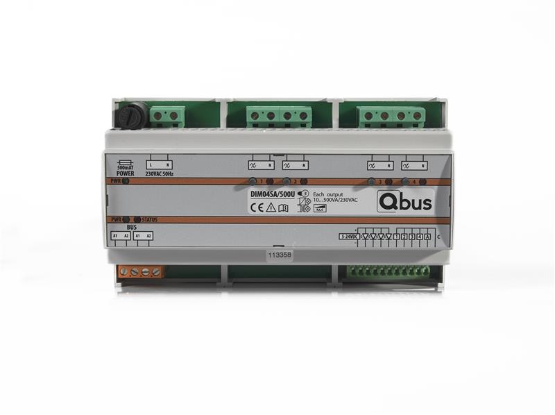 Dimmer module (4 x 500VA) universal