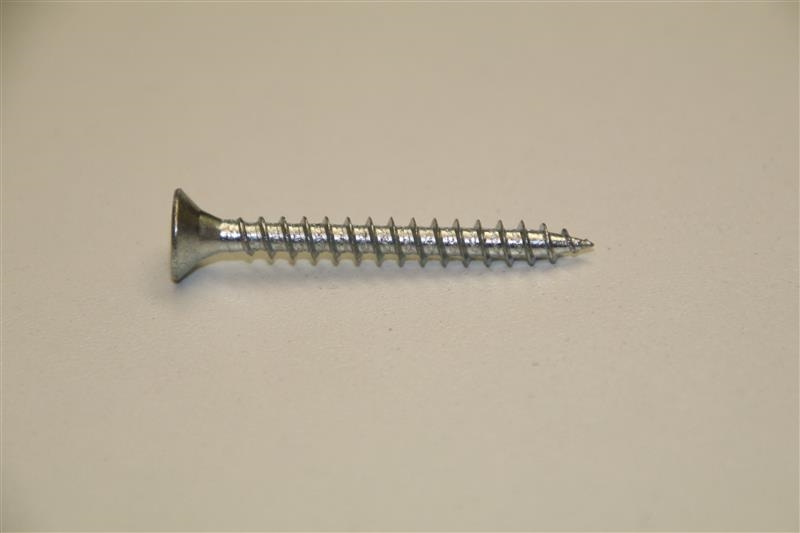 Zinc-plated screw for panels pozidriv countersunk head 4.5 x 40mm