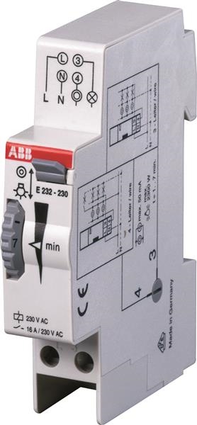 Trappenhuis automaat E232 16A, 230V, 20min