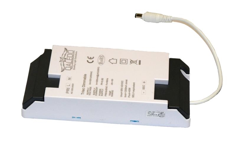 Alimentation pour panneau Led 60W Triac dimmable 85 - 277Vac 50 / 60hz