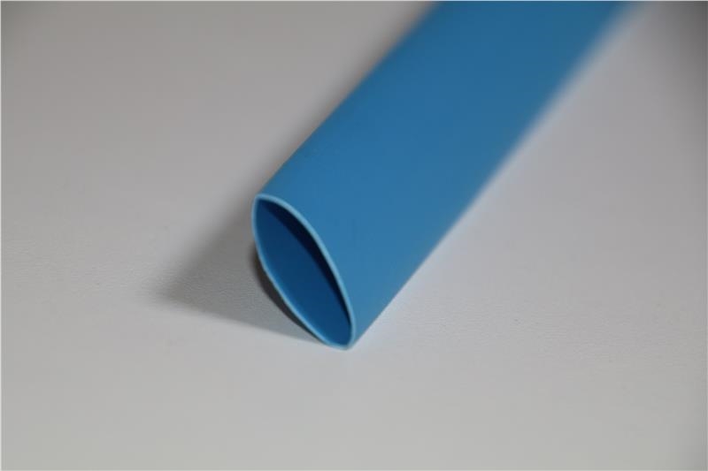 Gaine thermorétractable 12.7 - 6.3mm Bleue