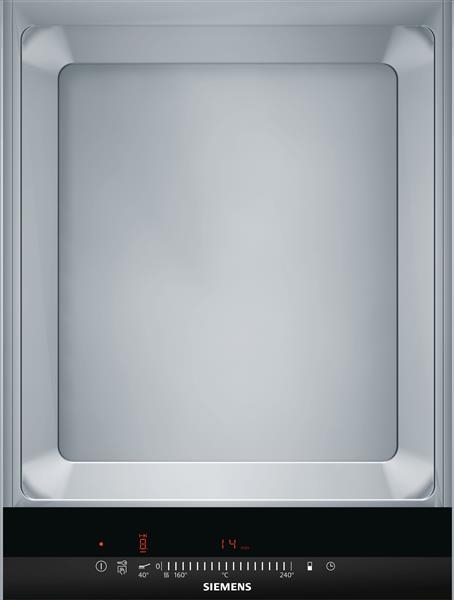 Table de cuisson Domino 40cm, Teppan Yaki, mono touchSlider Facette inox