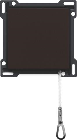 Afwerkingsset voor trekschakelaar dark Brown