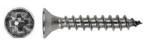 Vis zinguée pour panneaux tête fraisée pozidriv 3.5 x 20mm