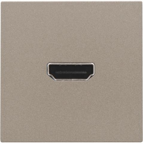 Finishing set with HDMI - to - HDMI connection, Bronze