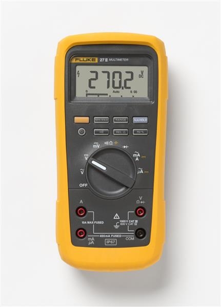 Fluke 27 - II industriële multimeter (IP67)