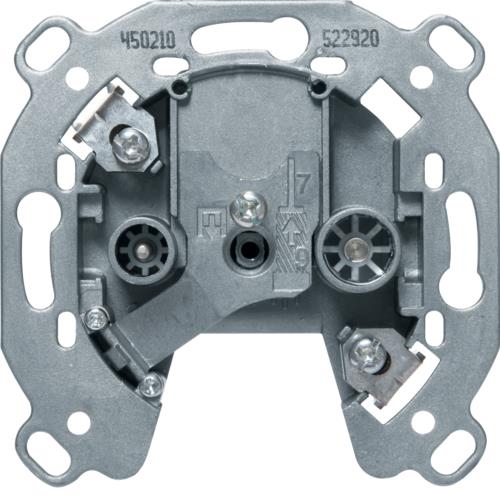 Aerial socket 2hole single box, 1930 / glass / R.classic