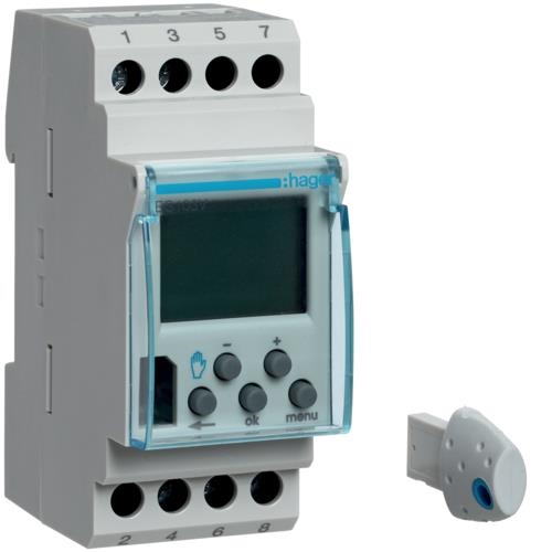 Elektronische schakelklok zls - uitvoering 12 - 24V ac / dc