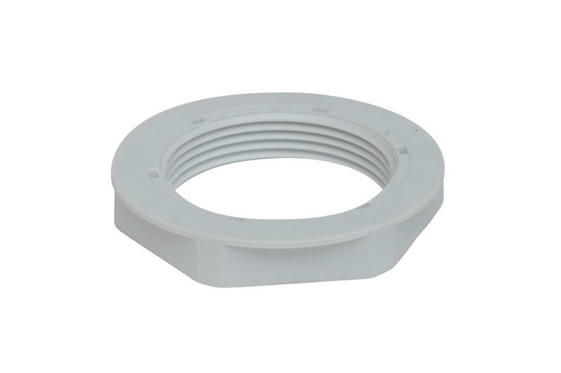 Contre écrou en PVC PG13.5