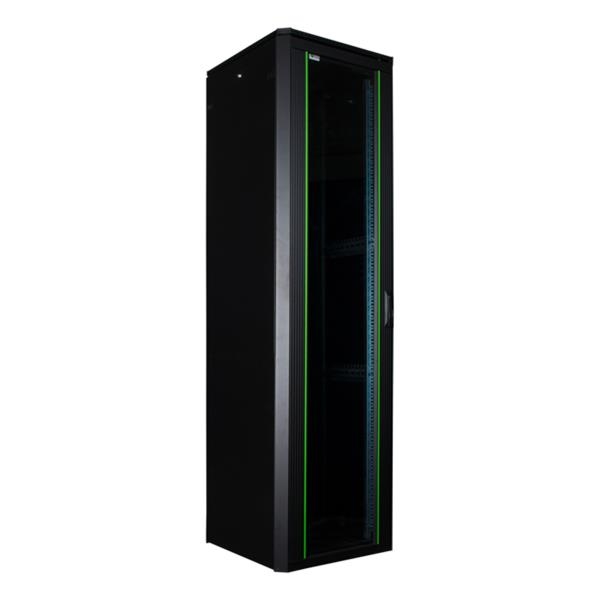 Rack 42U breedte 600mm diepte 800mm hoogte 2053mm Zwart
