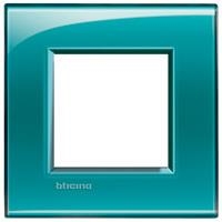LivingLight - plaque rectangulaire 2 modules vert