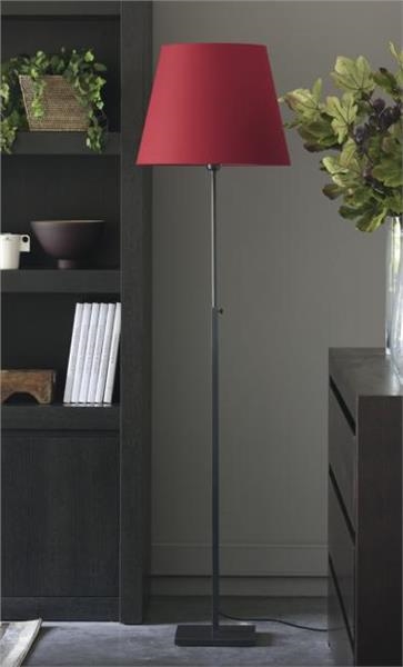 Staanlamp in geborsteld Brons