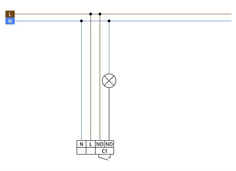 Remote controllable ceiling-mounted motion detector range Ø 10m