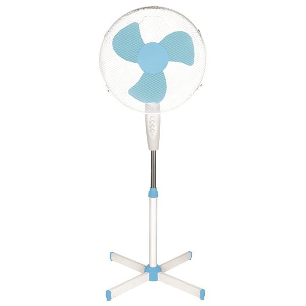 Stand fan Blue - White diameter 40 60W