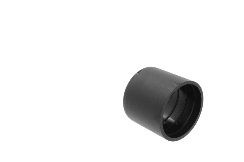 End piece for rigid pipe 20mm - Black