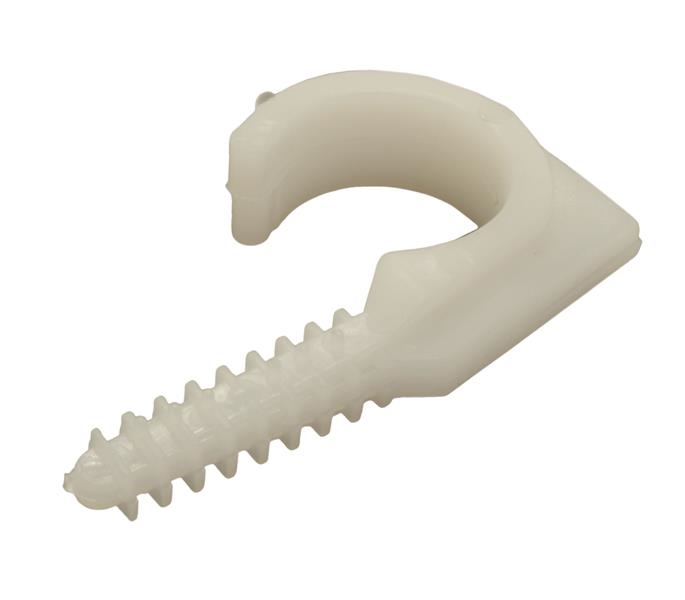 Clips cheville en PVC - simple 21 - 25mm