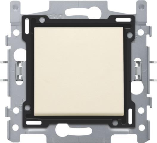 Interrupteur bipolaire, socle et set de finition avec raccords rapides Creme