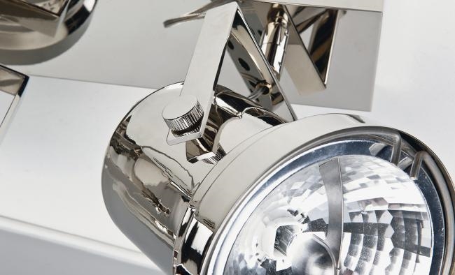 Ceiling lamp in brushed Bronze
