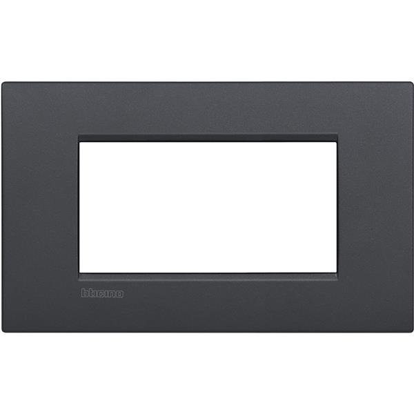 LivingLight - afdekplaat air 4 modules Antraciet