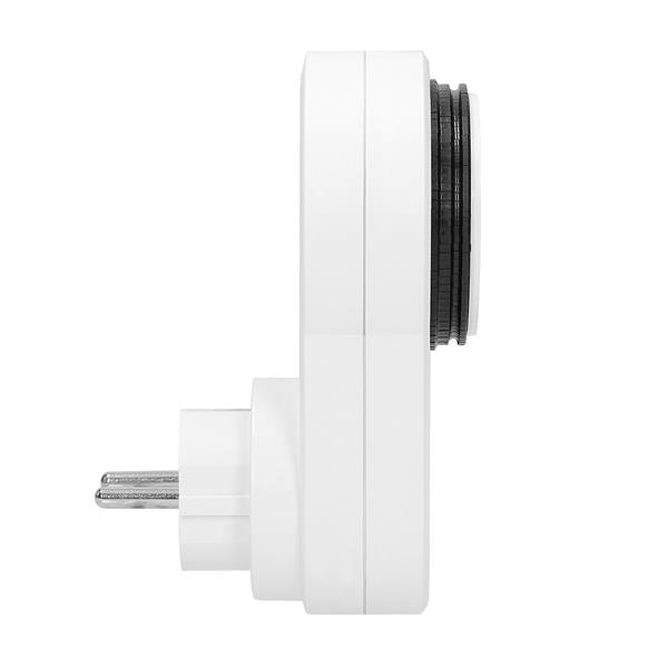 Mechanische timer, Schuko programmer voor het instellen van de tijd van aan / uit schakelen van elek