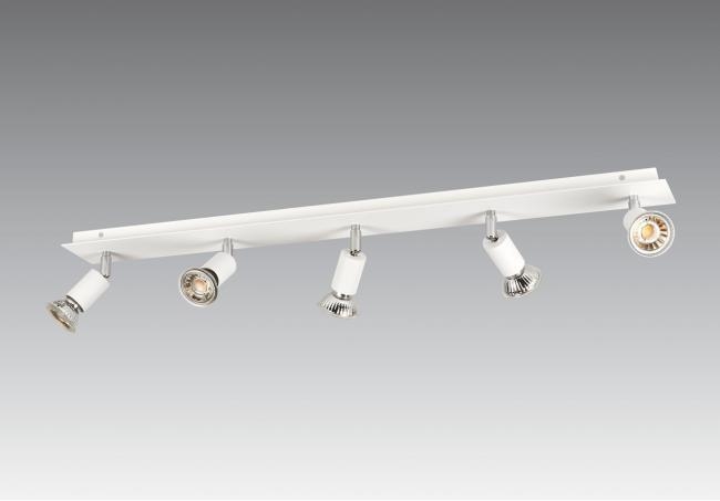 Plafondlamp in gesatineerd Chroom