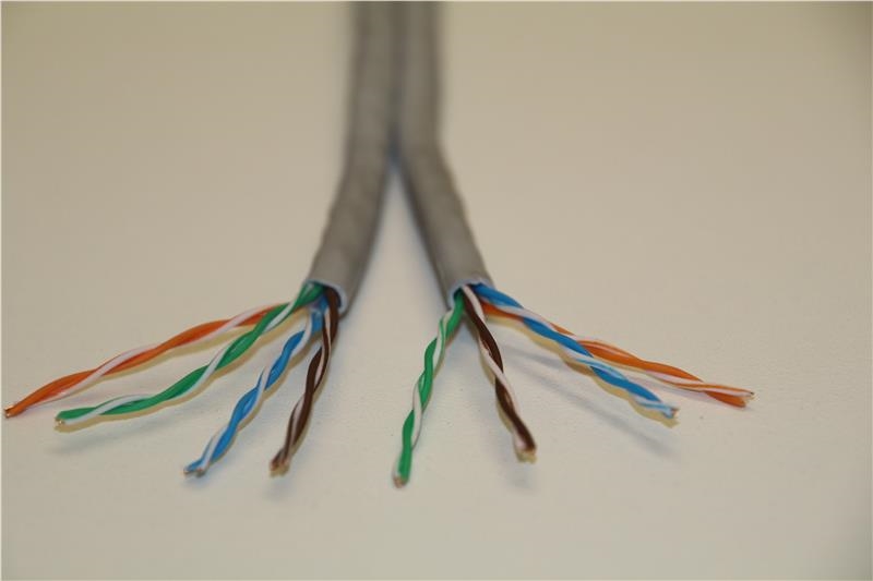 2 x UTP cat5E CPR klasse: ECA