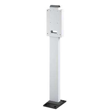 Colonne de fixation sol double face hauteur 1.30m