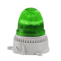 Avertisseur accoustique / lumineux avec techno Led Bleu SMD 90 / 240V 40mA Ø 114 x hauteur 115,5mm
