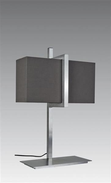 Table lamp in brushed Bronze