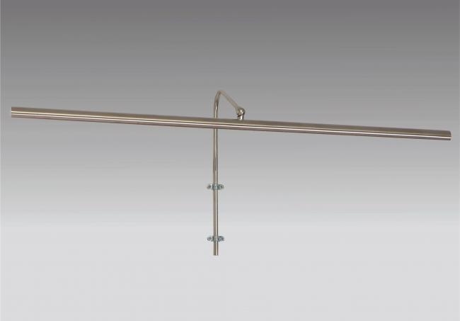 Schilderijverlichting in gesatineerd Messing