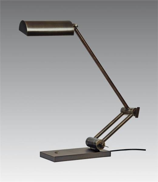 Desk lamp in brushed Bronze