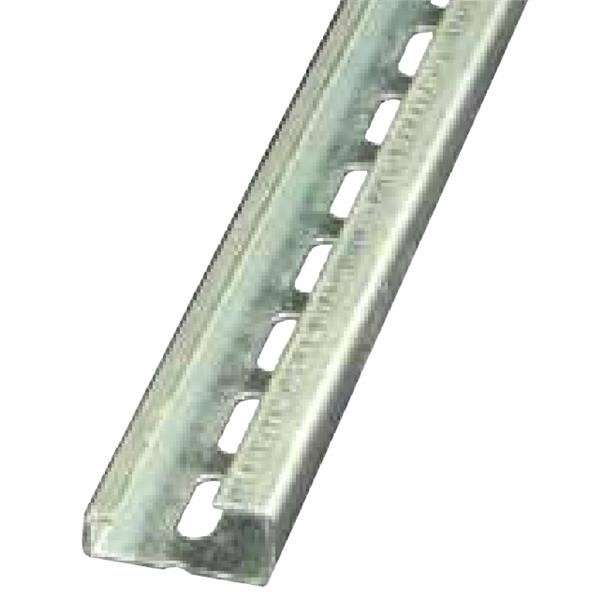 Asymmetrisch Din rail - 46277 gegalvaniseerd 32 x 15mm