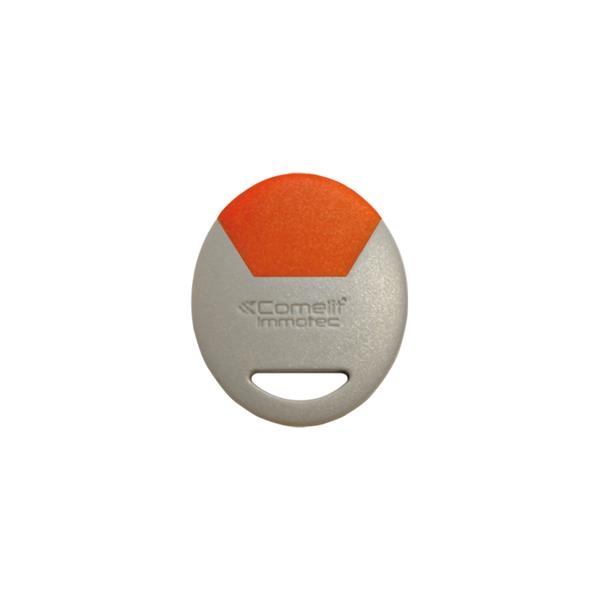 Oranje gekleurde sleutelfobs