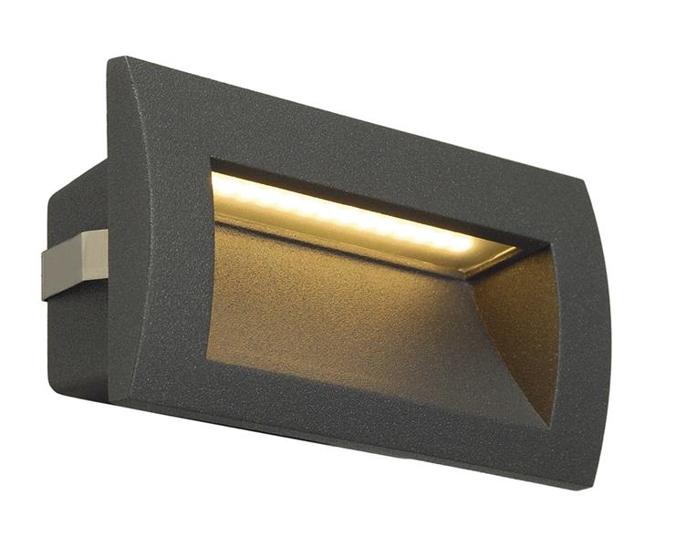 downunder Out Led m, applique encastrée, Anthracite