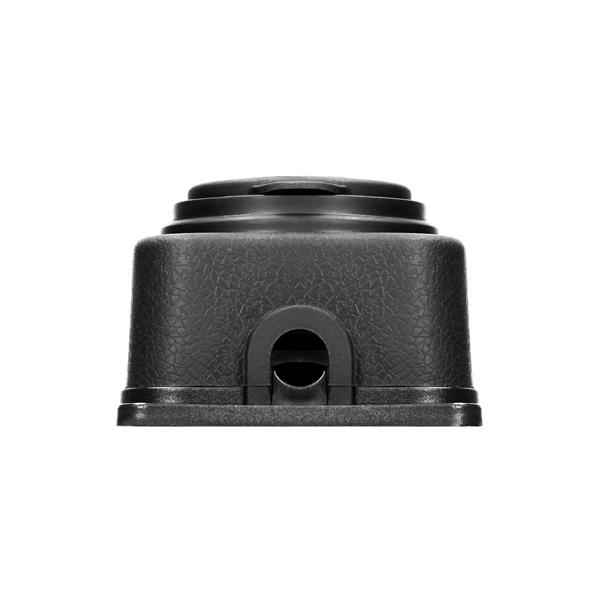 Prolongateur multiprise robuste, caoutchouc IP44, 1 prise, boîtier ignifugé, profil très bas 5cm