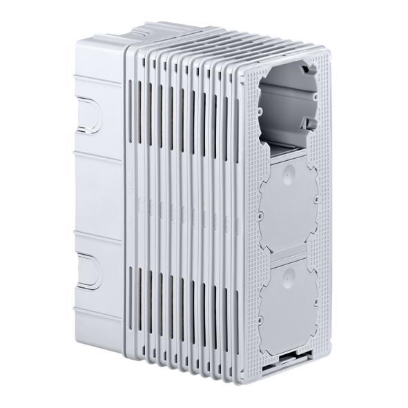 Boîte d'encastrement combi profondeur 220 longueur 100 largeur 160mm prof pour isolation de 60-160mm