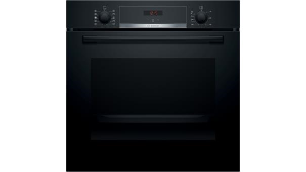 Four Serie 4 multifonction-ajout vapeur 60cm, 5 modes, EcoClean, AutoPilot10, écl. halogène, boutons