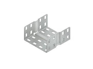 Coupling plate, width 100mm, sendzimir zinc plated
