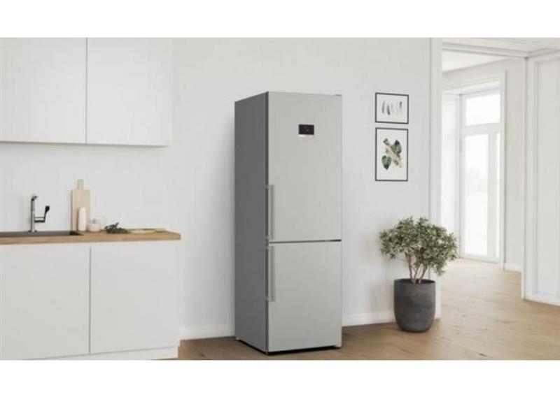 Koelkast - vrijstaand Serie 4 bottom-freezer NoFrost koelk. VitaFresh 218 l, diepvr. 103 l****, indo