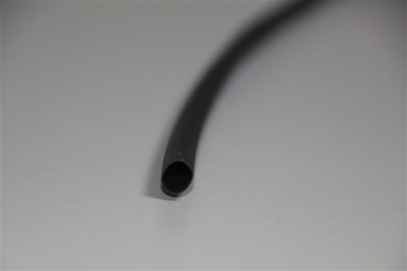 Gaine thermorétractable 6.4 - 3.2mm Noire