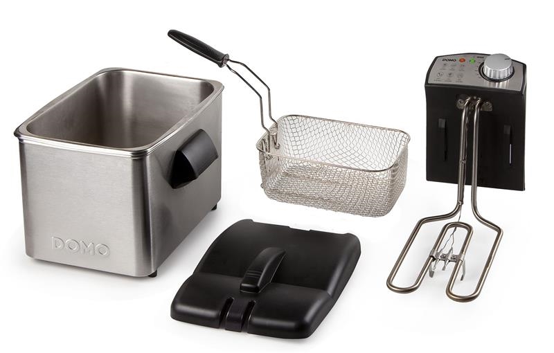 Friteuse cuve Inox - 3L - 2200 Watt