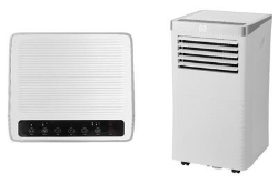 Airco mobile for 54m³ 10000BTU with air exhaust