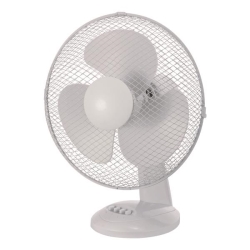 Ventilateur de table Blanc diamètre 34 40W